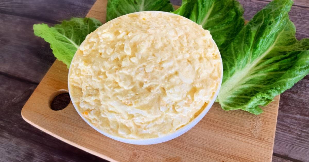 Рецепт салата из сыра и чеснока